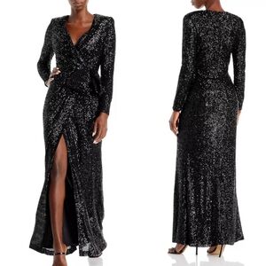 NWT Eliza J Sequin Bow Dress